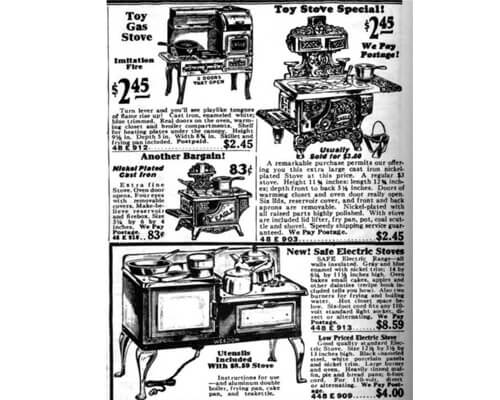 James Sharp patented gas stove