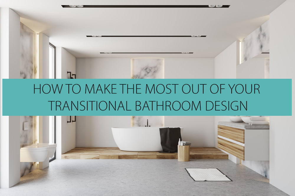 transitional bathroom design