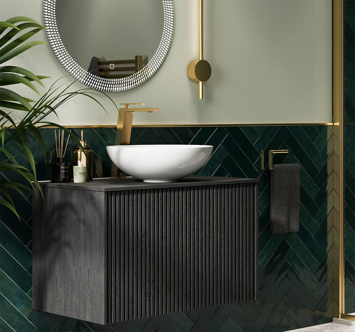 How to Incorporate Brass into Your Bathroom Design