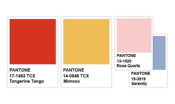 Pantone Color of the Years