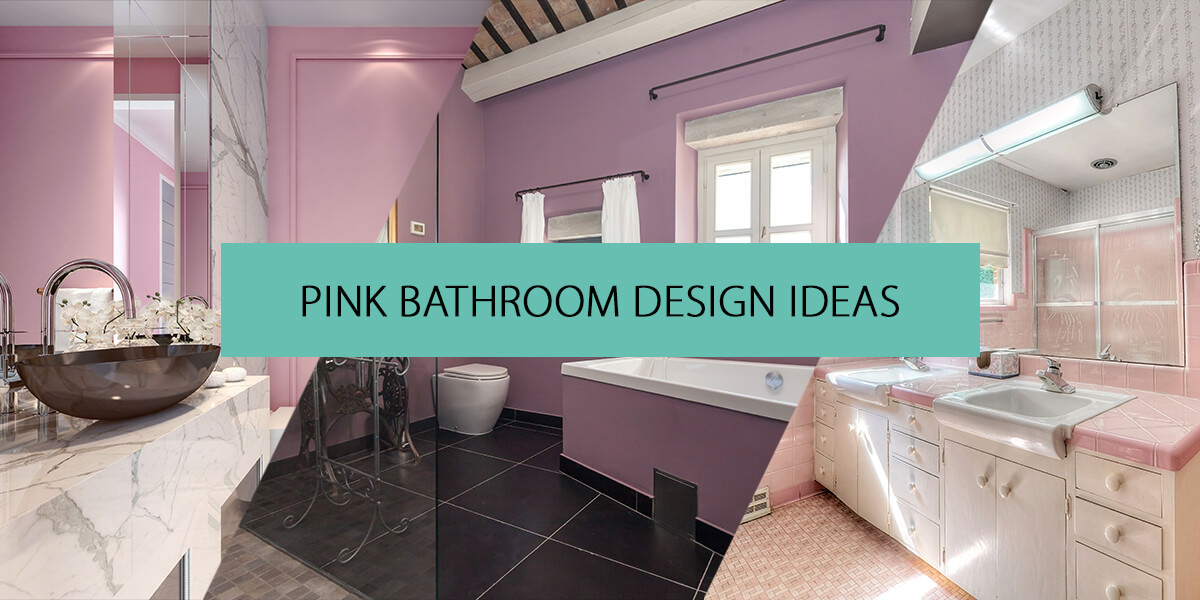 pink tile bathroom decorating ideas