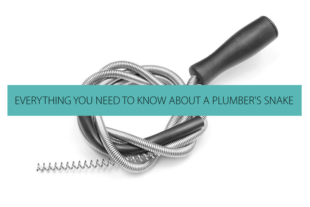 What is a Plumber's Snake & How is it used? - Watertower