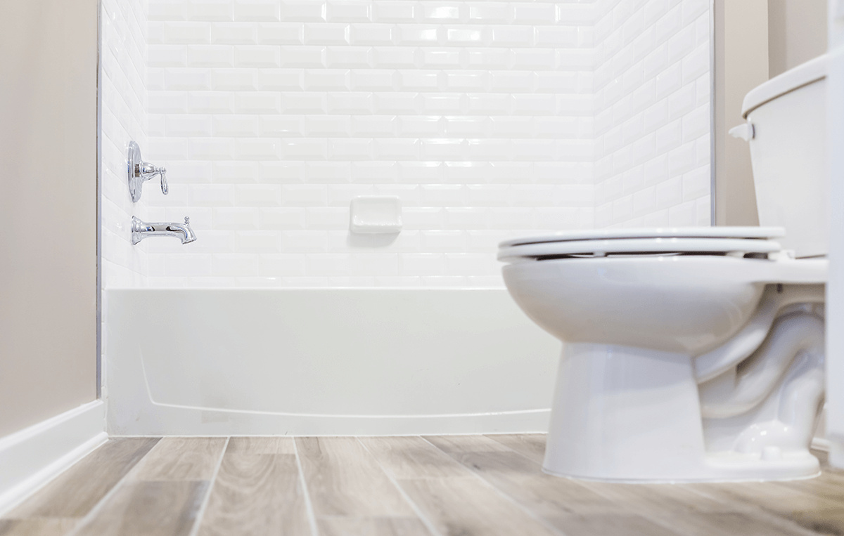 Popular Flooring Options in Transitional Bathrooms