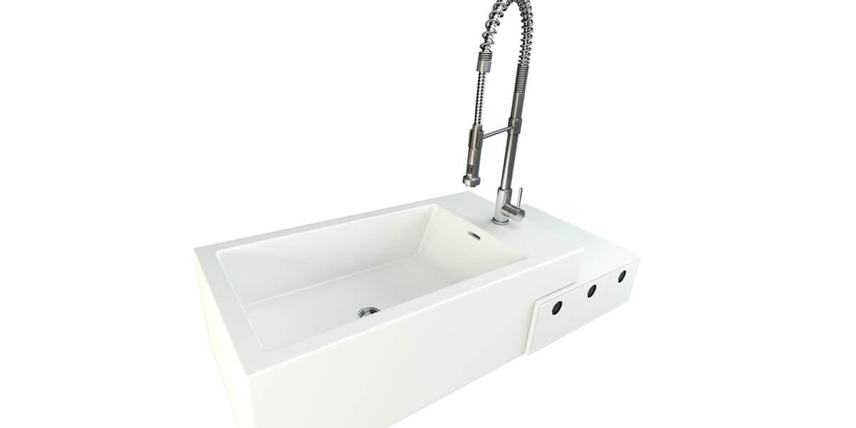 Sink With Drawer