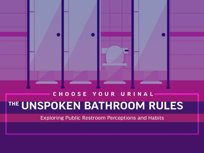 Choose Your Urinal The Unspoken Bathroom Rules QS Supplies