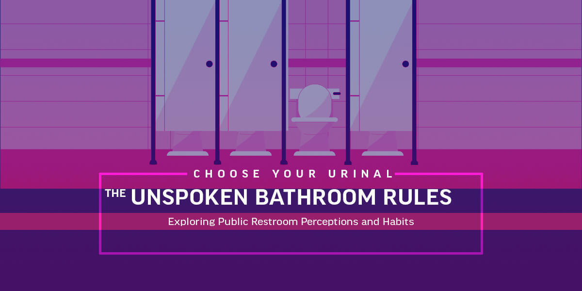 Choose Your Urinal: The Unspoken Bathroom Rules