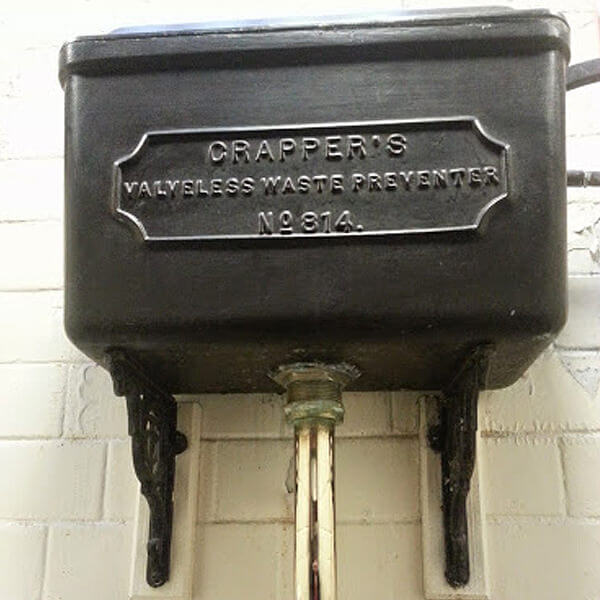 Crapper Toilet Cistern