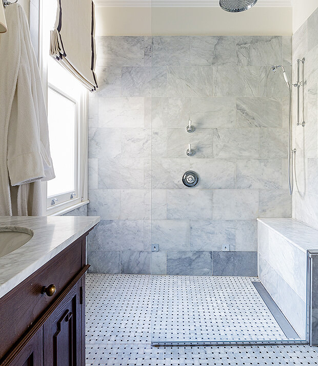 Traditional Style Wet Room