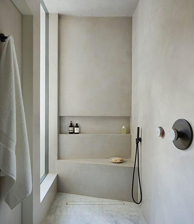 Beige Wet room